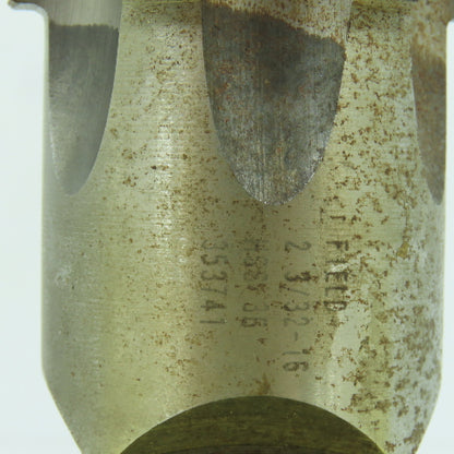 Greenfield 2-3/32-16 HSS 6-Flute Straight Plug Tap 5-1/4" OAL 1-3/8" Shank USA