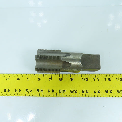 Greenfield 2-3/32-16 HSS 6-Flute Straight Plug Tap 5-1/4" OAL 1-3/8" Shank USA