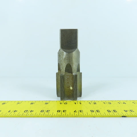 Greenfield 2-3/32-16 HSS 6-Flute Straight Plug Tap 5-1/4" OAL 1-3/8" Shank USA