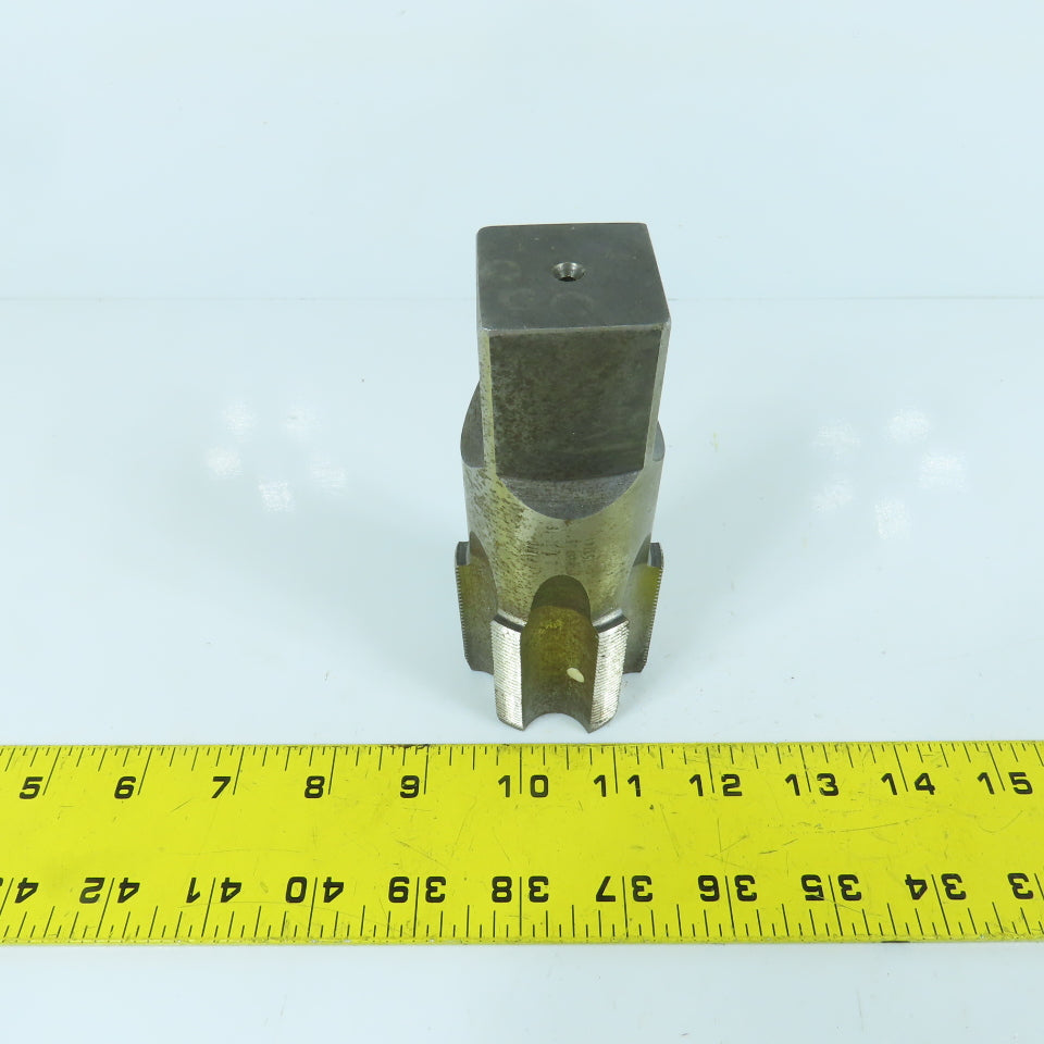 Greenfield 2-3/32-16 HSS 6-Flute Straight Plug Tap 5-1/4" OAL 1-3/8" Shank USA