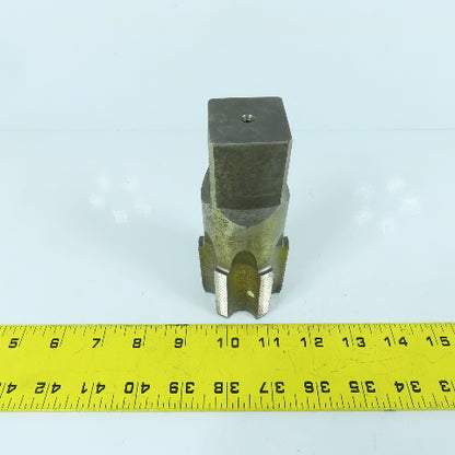 Greenfield 2-3/32-16 HSS 6-Flute Straight Plug Tap 5-1/4" OAL 1-3/8" Shank USA