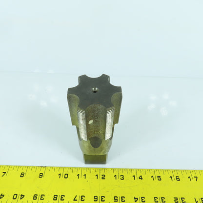 Greenfield 2-3/32-16 HSS 6-Flute Straight Plug Tap 5-1/4" OAL 1-3/8" Shank USA