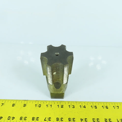 Greenfield 2-3/32-16 HSS 6-Flute Straight Plug Tap 5-1/4" OAL 1-3/8" Shank USA