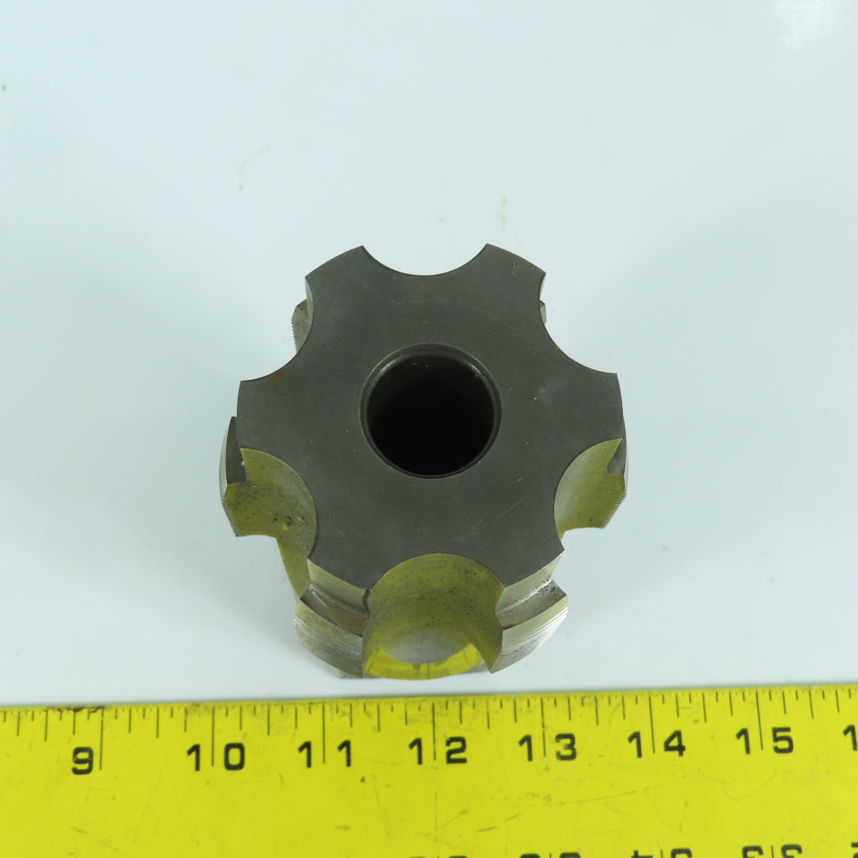 2-5/8-16 HS 6-Flute Straight Plug Tap 5-1/2" OAL 1-9/16" Shank Tap Length 2"