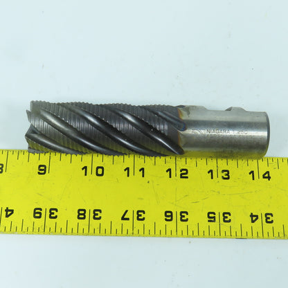 Niagara ASP30 1.25" HSS 6 Flute End Mill ASP-30 ALTIN Coating 5.5" OAL
