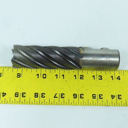 Niagara ASP30 1.25" HSS 6 Flute End Mill ASP-30 ALTIN Coating 5.5" OAL
