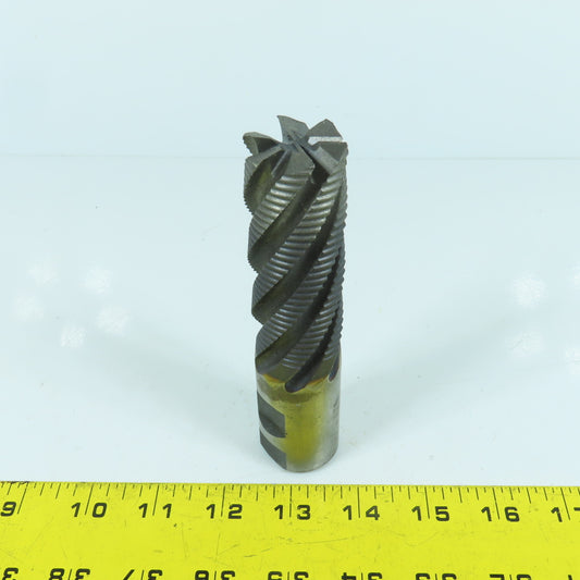 Niagara ASP30 1.25" HSS 6 Flute End Mill ASP-30 ALTIN Coating 5.5" OAL