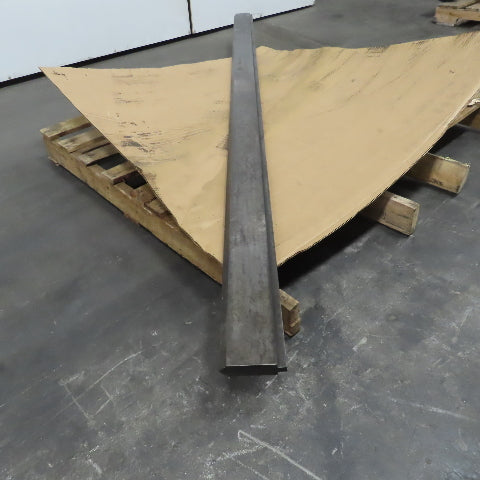 3-3/4" Press Brake 90° Angle V-Forming Punch 96-1/2" OAL 1-1/4" Thick 1/2" Tang