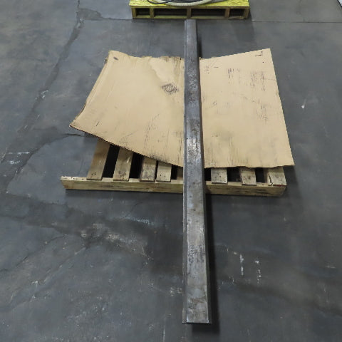 3-3/4" Press Brake 90° Angle V-Forming Punch 96-1/2" OAL 1-1/4" Thick 1/2" Tang