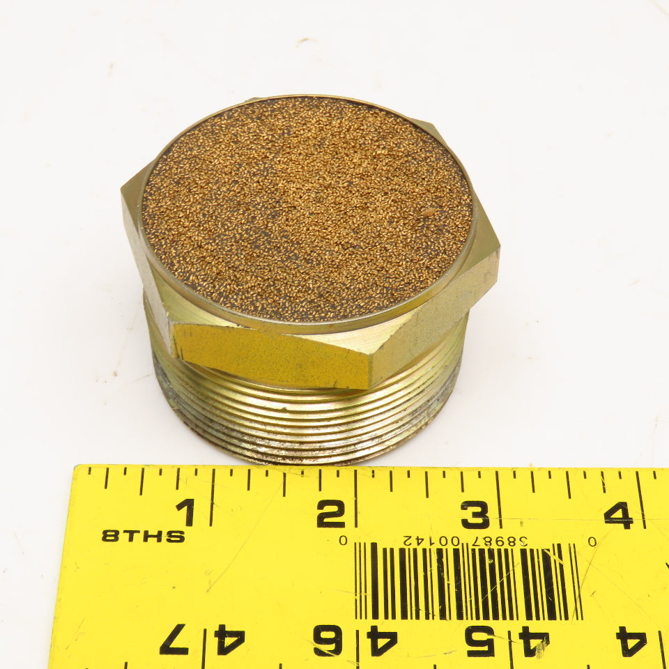 2" Sintered Brass Breather Vent Exhaust Silencer Muffler