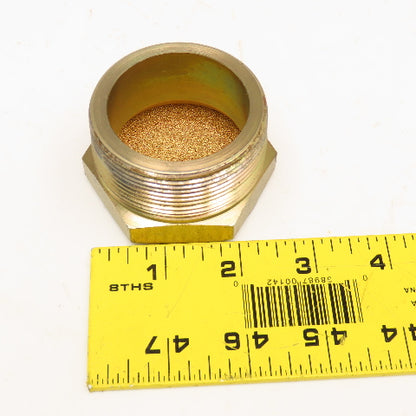 2" Sintered Brass Breather Vent Exhaust Silencer Muffler