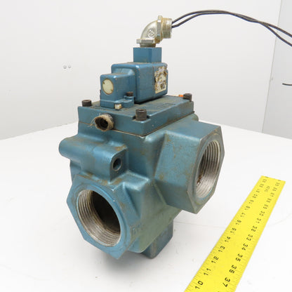 MAC 250B-111CAAA 2-1/2" NPT Solenoid Valve 2 Way 24VDC Coil