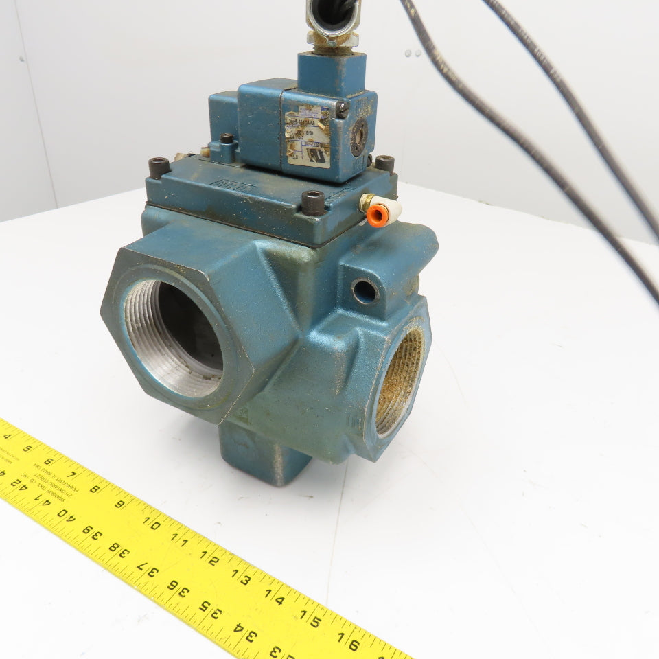 MAC 250B-111CAAA 2-1/2" NPT Solenoid Valve 2 Way 24VDC Coil
