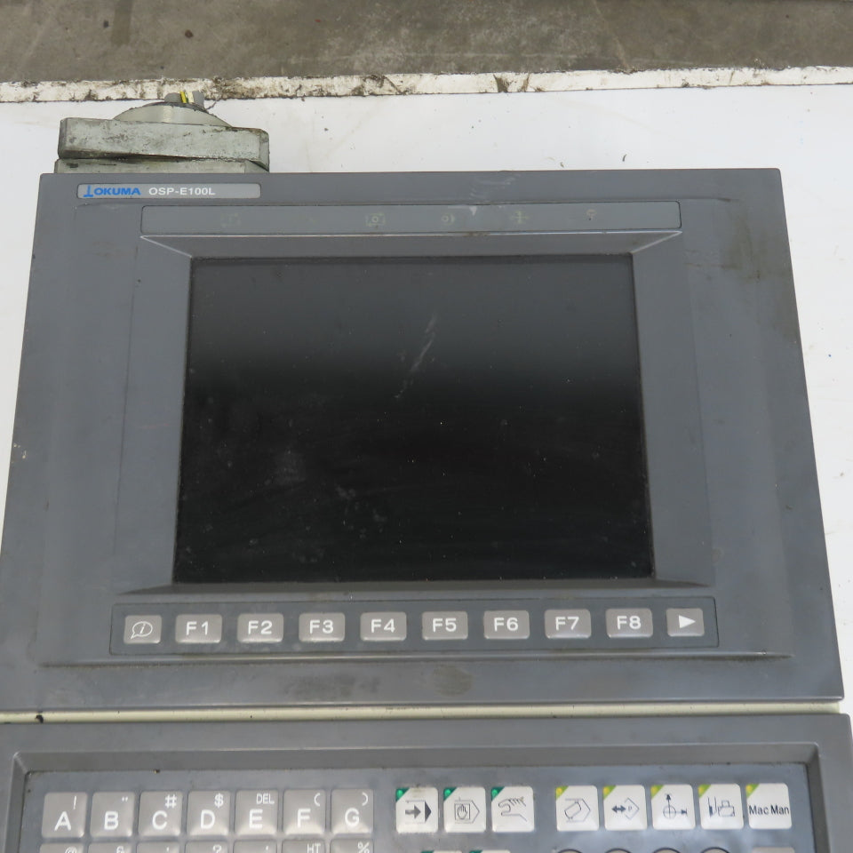 Okuma Vertical Machining Center OSP-E100L Operator Interface Control Panel