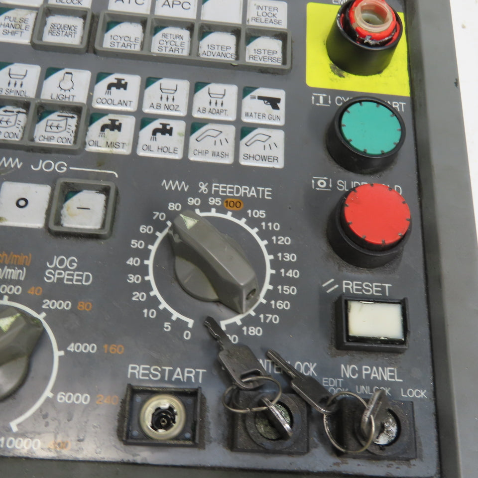 Okuma Vertical Machining Center OSP-E100L Operator Interface Control Panel