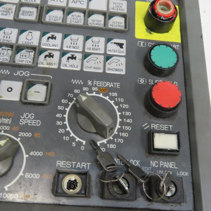 Okuma Vertical Machining Center OSP-E100L Operator Interface Control Panel