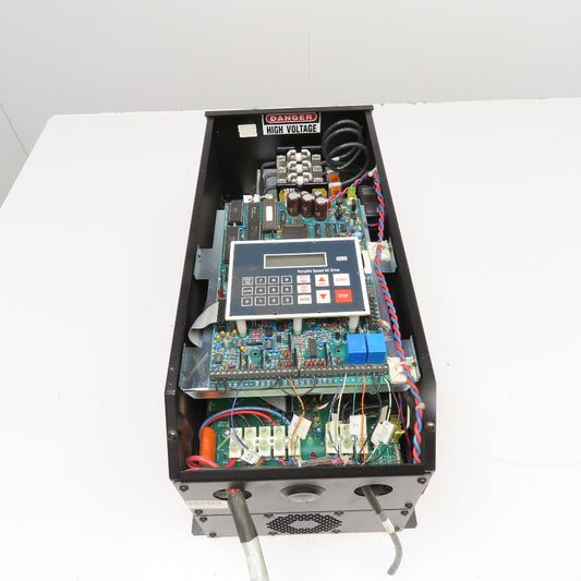 AC Tech Q12010A-KM1 200/240VAC 7.5kW 0-120Hz Variable Speed AC Motor Drive