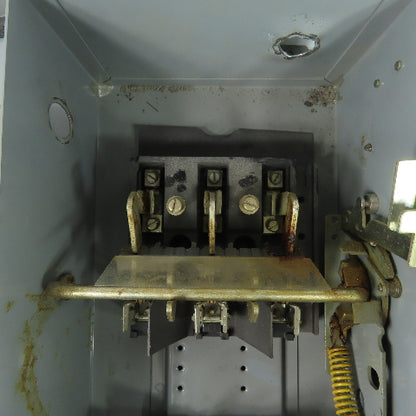 Westinghouse JHFN361 600VAC 3-Pole Fusible Safety Disconnect Switch 30A