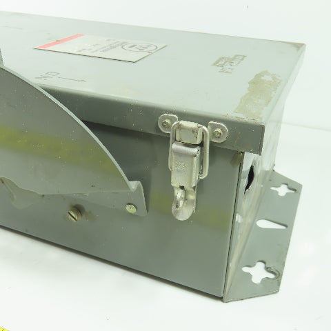 Westinghouse JHFN361 600VAC 3-Pole Fusible Safety Disconnect Switch 30A