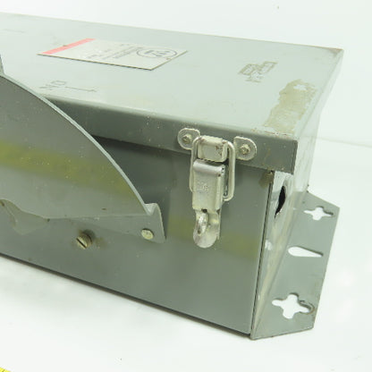Westinghouse JHFN361 600VAC 3-Pole Fusible Safety Disconnect Switch 30A