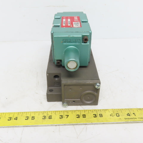 Numatics 554JK43AO Pneumatically-Actuated Double Air Pilot Valve 554JK400O