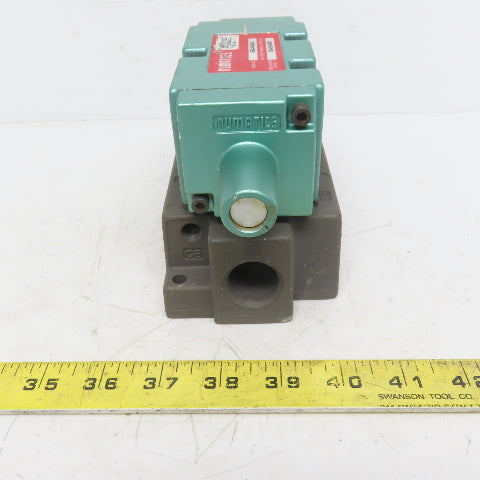 Numatics 554JK43AO Pneumatically-Actuated Double Air Pilot Valve 554JK400O