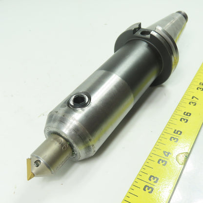 Lyndex C4026-0750 CAT40 Taper Shank End Mill Tool Holder 3" Projection 3/4" Bore