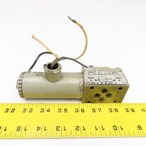 Vickers MOD-6C-31-S35 3 Position Solenoid Valve