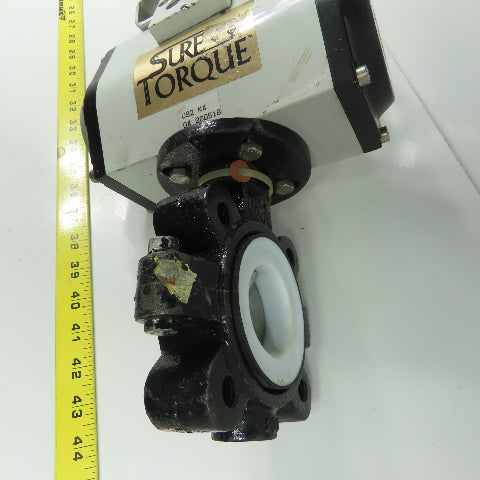 Sure Torque ST-SR-103 FMYB-5120 Moniteur Pneumatic Actuator W/2" Butterfly Valve