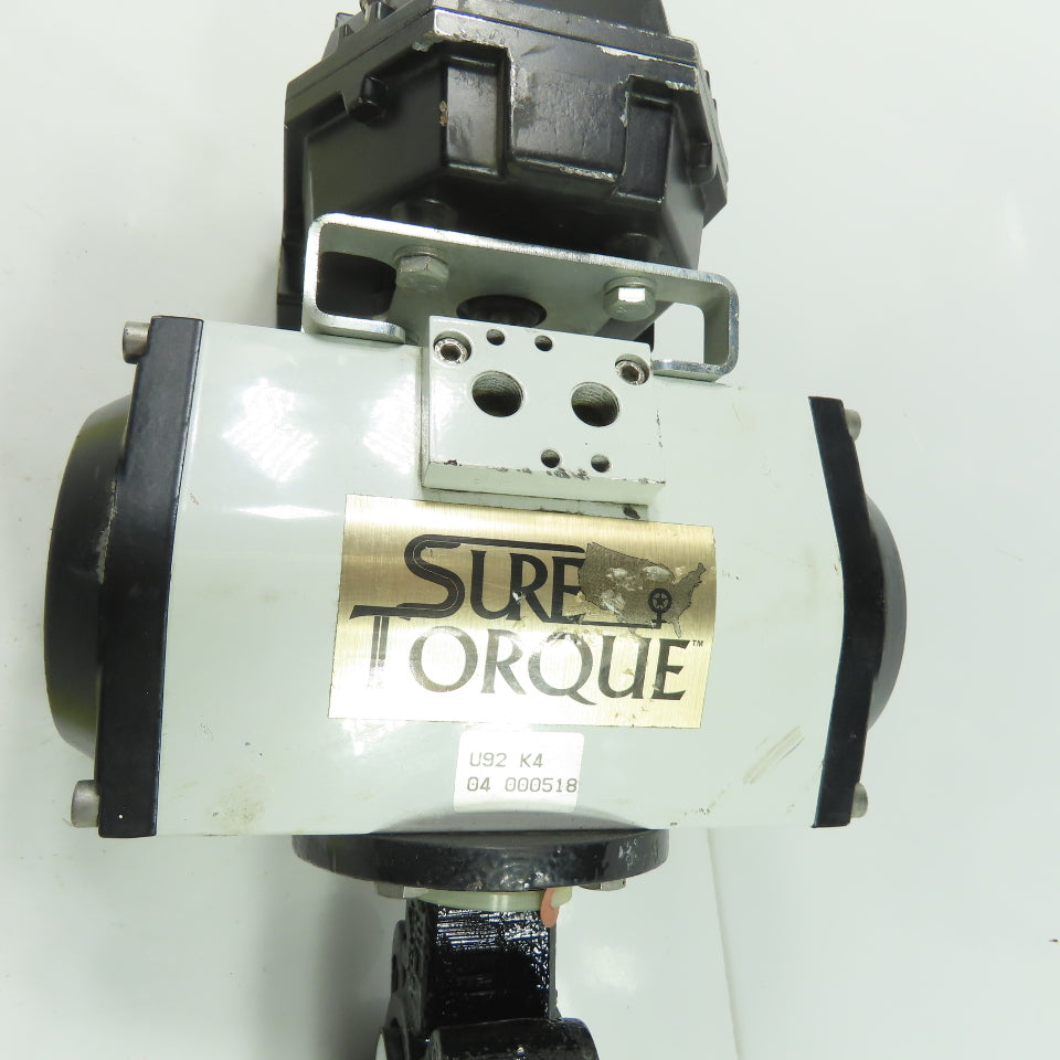 Sure Torque ST-SR-103 FMYB-5120 Moniteur Pneumatic Actuator W/2" Butterfly Valve