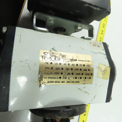 Sure Torque ST-SR-103 FMYB-5120 Moniteur Pneumatic Actuator W/2" Butterfly Valve