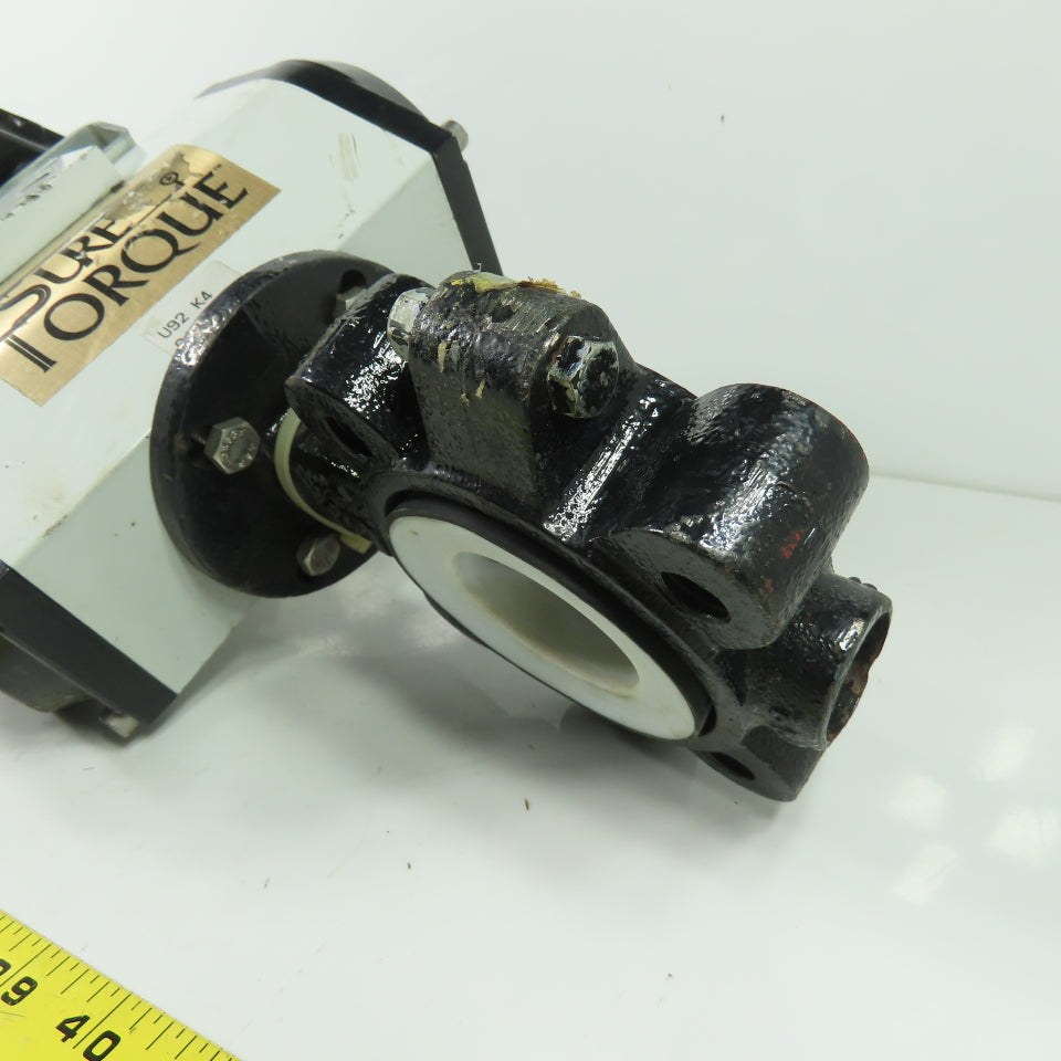 Sure Torque ST-SR-103 FMYB-5120 Moniteur Pneumatic Actuator W/2" Butterfly Valve