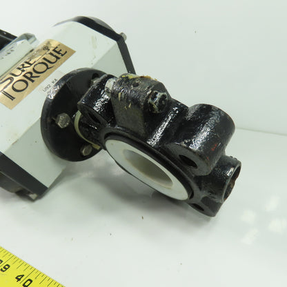 Sure Torque ST-SR-103 FMYB-5120 Moniteur Pneumatic Actuator W/2" Butterfly Valve