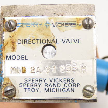 Vickers MOD-2A-31-S35 Solenoid Valve