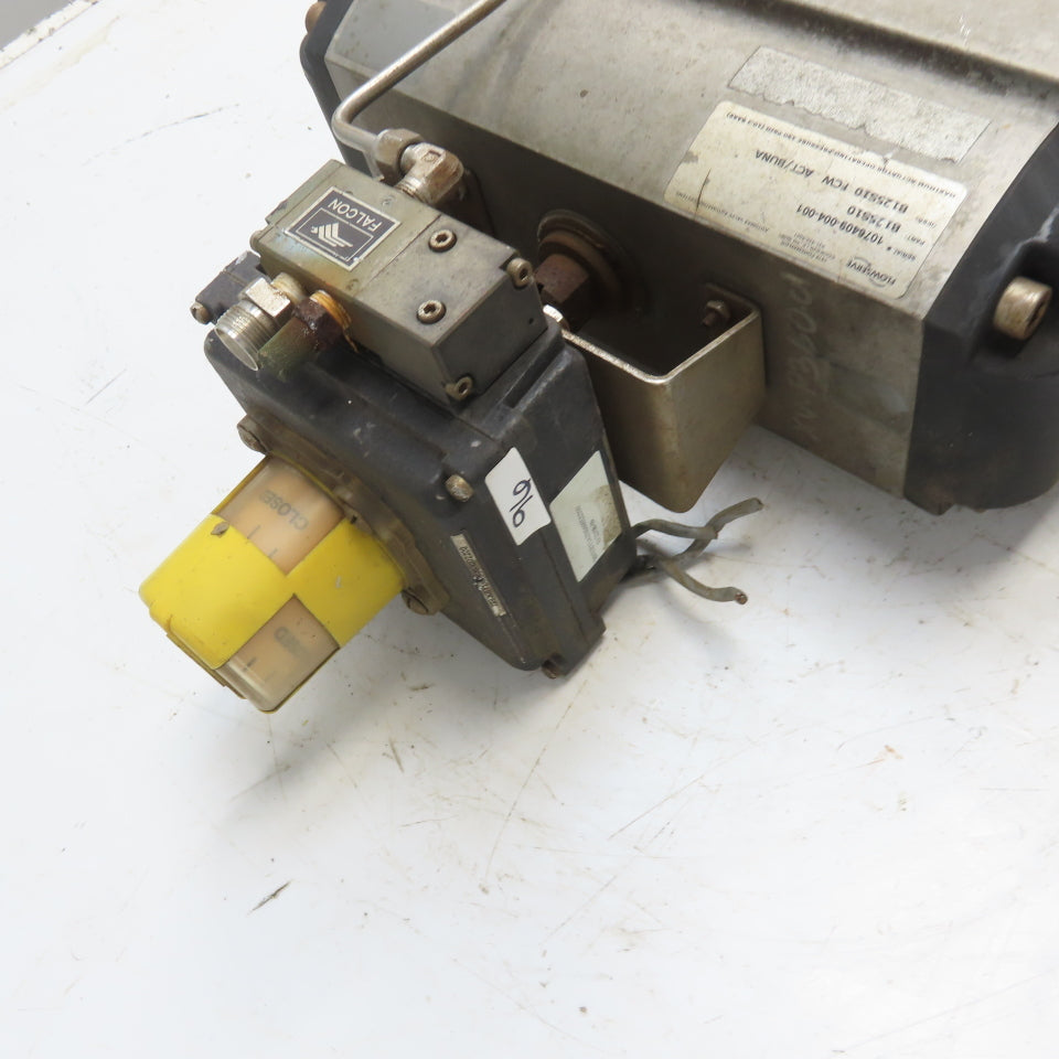 Flowserve B125S10 Pneumatic Valve Actuator 150PSI 2" Flanged Durco Ball Valve