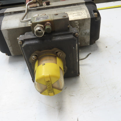 Flowserve B125S10 Pneumatic Valve Actuator 150PSI 2" Flanged Durco Ball Valve