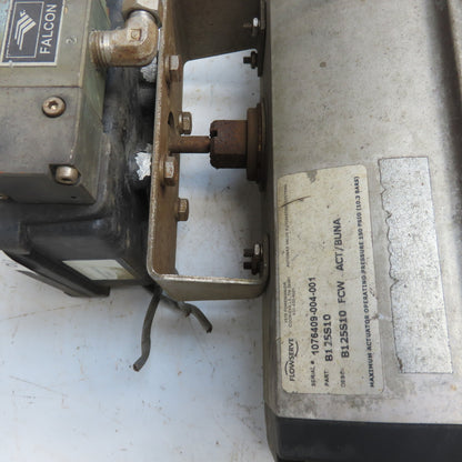 Flowserve B125S10 Pneumatic Valve Actuator 150PSI 2" Flanged Durco Ball Valve