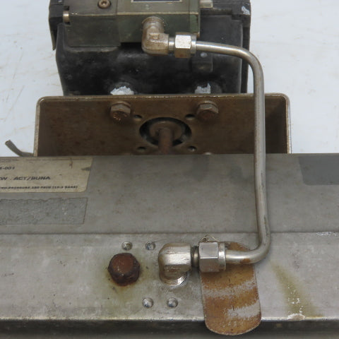 Flowserve B125S10 Pneumatic Valve Actuator 150PSI 2" Flanged Durco Ball Valve
