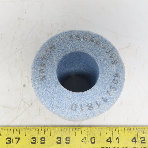 Norton 3S646-JVS 2-3/4" x2-3/4" x1-1/4" Cylinder Valve Seat Grinding Stone 90°
