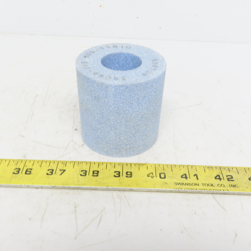 Norton 3S646-JVS 2-3/4" x2-3/4" x1-1/4" Cylinder Valve Seat Grinding Stone 90°