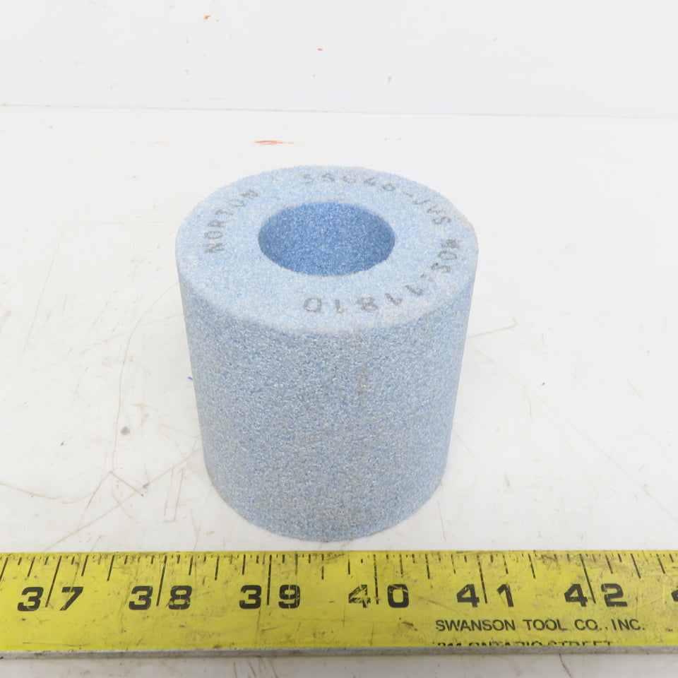 Norton 3S646-JVS 2-3/4" x2-3/4" x1-1/4" Cylinder Valve Seat Grinding Stone 90°