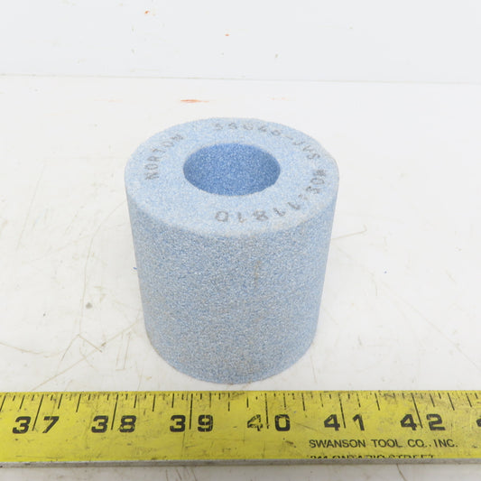 Norton 3S646-JVS 2-3/4" x2-3/4" x1-1/4" Cylinder Valve Seat Grinding Stone 90°