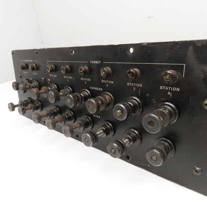 Hydraulic Turret Control Operator Panel Valves From Hardinge DSM-A Turret Lathe