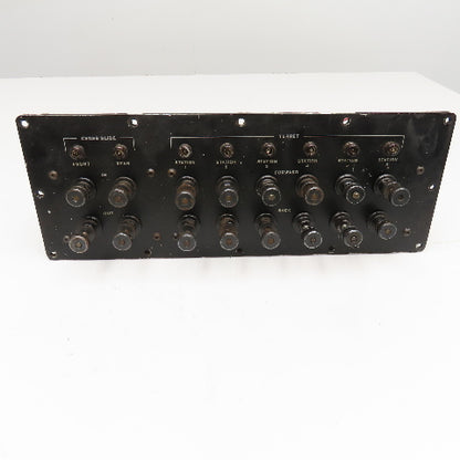 Hydraulic Turret Control Operator Panel Valves From Hardinge DSM-A Turret Lathe