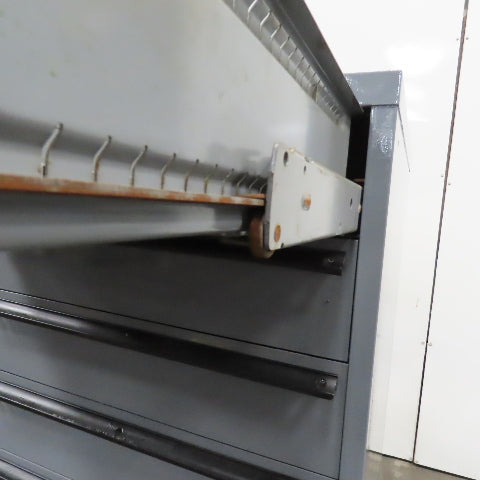 9 Drawer Industrial Parts Tool Storage Shop Cabinet 28" x 28" x 60" H (Painted)