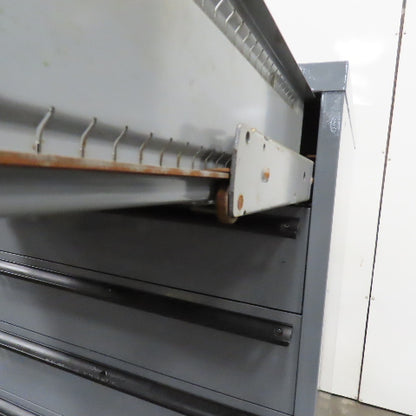 9 Drawer Industrial Parts Tool Storage Shop Cabinet 28" x 28" x 60" H (Painted)