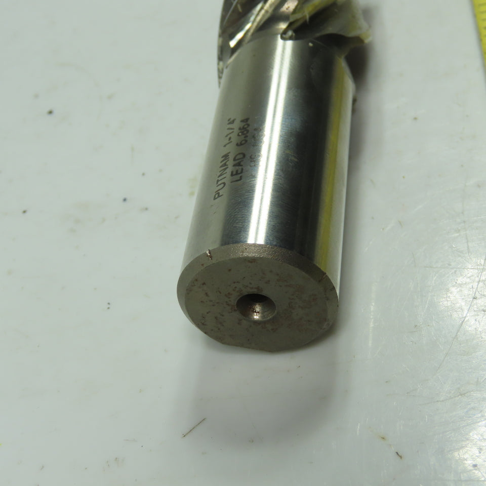 PUTNAM 94256 End Mill Cutter 1-1/4" Dia. Lead 6.864
