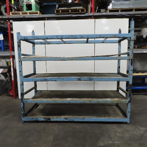 108" W x 39" Deep x 86" H Medium Duty Steel Parts Rack Storage Shelf 5-Tier