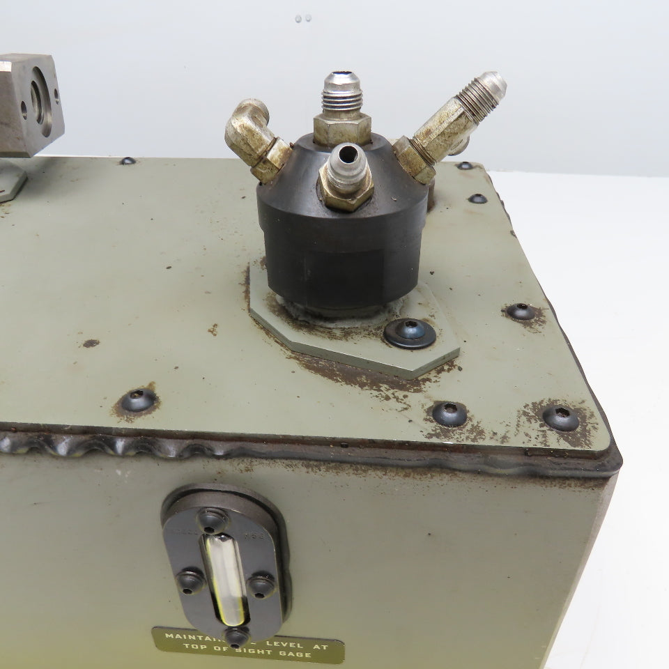 4 Gallon Hydraulic Reservoir Hardinge DSM-A Automatic Turret Lathe