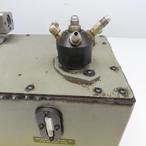 4 Gallon Hydraulic Reservoir Hardinge DSM-A Automatic Turret Lathe